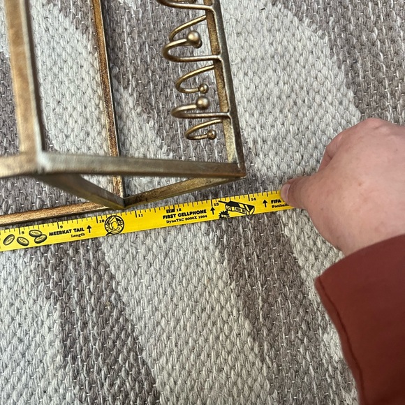 Gold Metal Jewelry Organizer - Picture 4 of 6